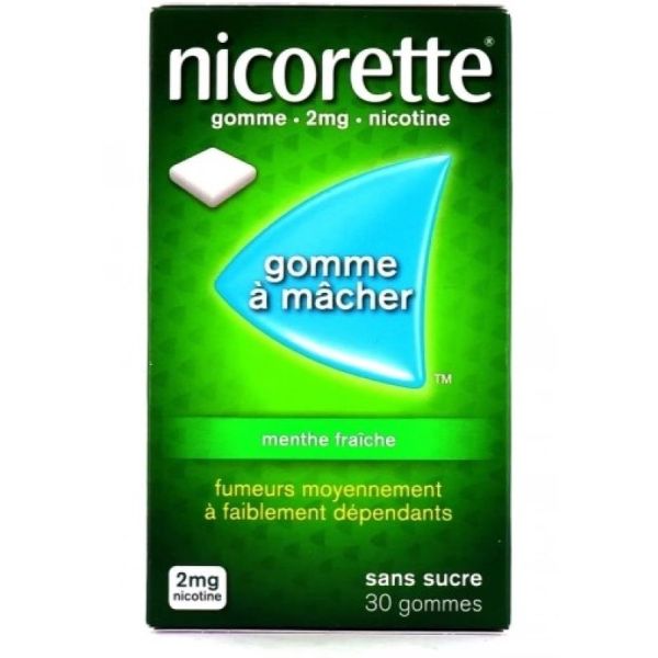 Nicorette 2mg Fresh Mint - 30 gummies