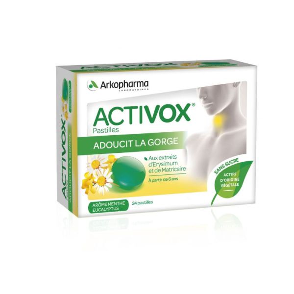 Activox - Eucalyptus mint - 24 lozenges