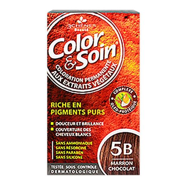 Color & Soin permanent color - 5B chocolate brown