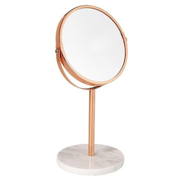 Standing Mirror Rose Gold & Marble x7