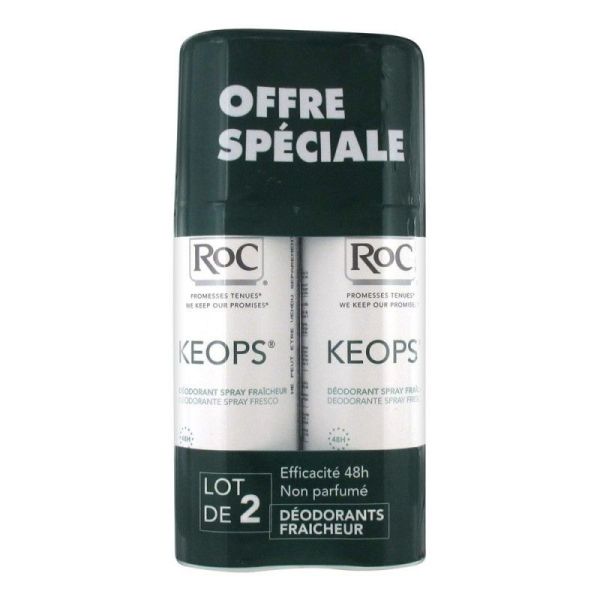 Keops Freshness Deodorant Spray 2 x 100ml