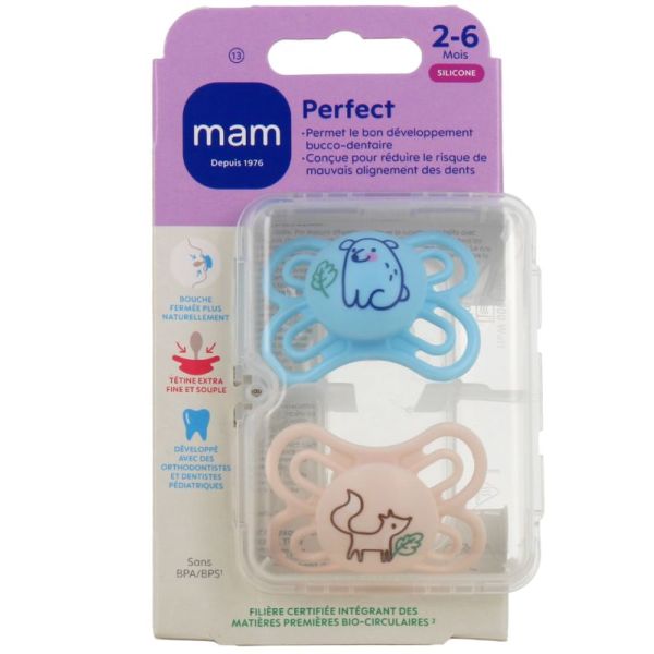 Mam Sucet Perfect 2-6M Silic 2