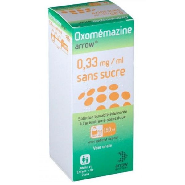 Oxomemazine Arrw 0.33 Sugar Free 150ml