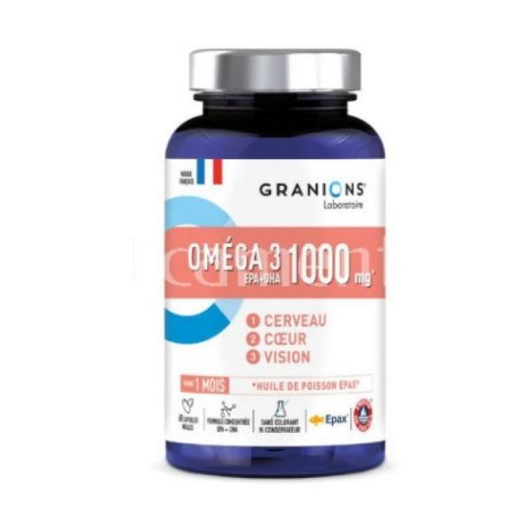 Granions Omega 3 1000Mg Caps60 Cpr60