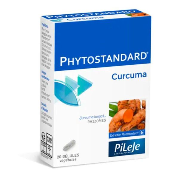 Phytostandard organic turmeric 20 capsules