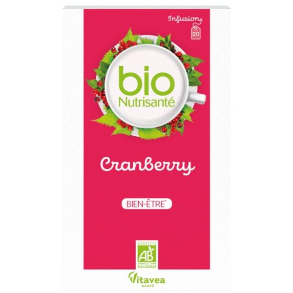 Organic cranberry infusion 20 sachets