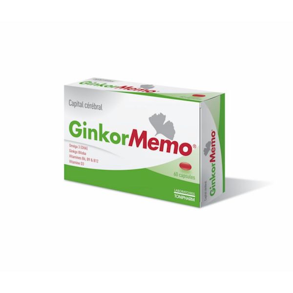 Ginkor Memo - 60 capsules