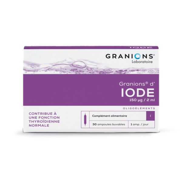 Granions of Iodine 30 vials