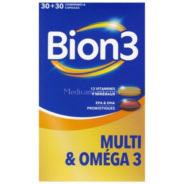 Bion3 Multiampomega 3 Caps Fl60