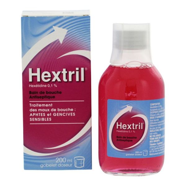 Hextril Antiseptic Mouthwash 200ml