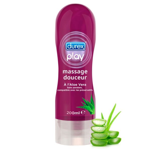 Play gentle massage with aloe vera 200ml