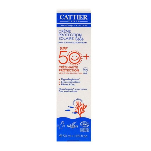 Baby sun protection cream SPF50 + 50ml