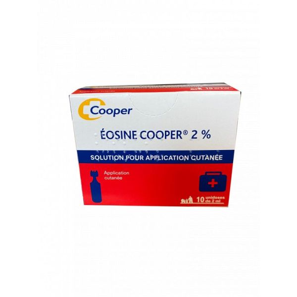 Eosine Cooper 2% - Solution for Dermal Application - 10x 2ml