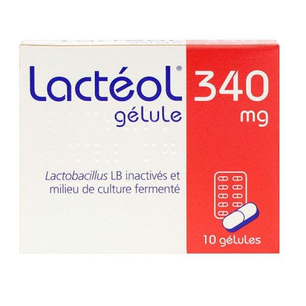 Lacteol 340 mg 10 capsules