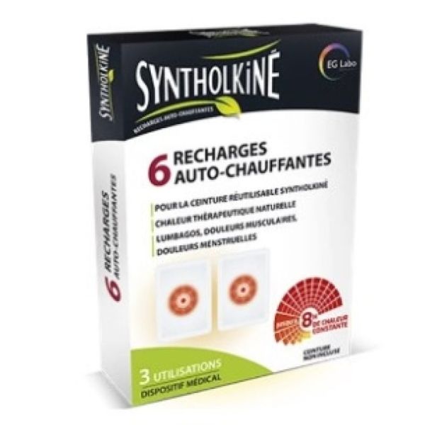 Syntholkiné 6 Self-Heating Refills