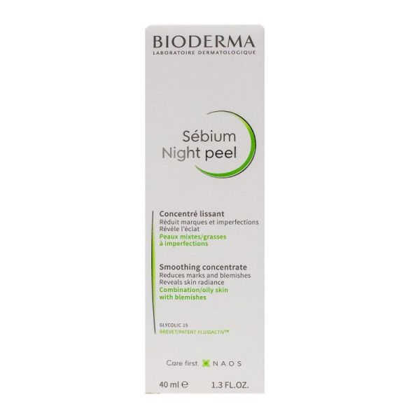 Sebium Night Peel smoothing concentrate 40ml