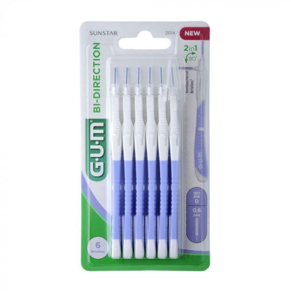 Bi-direction brushes - 0.6mm x6