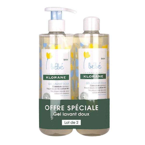 Baby gentle cleansing gel 2x500ml