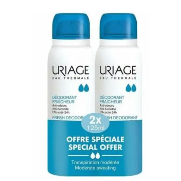 Uriage Deo Fraich 125Ml X2