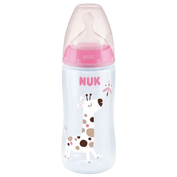 Nuk Bib Fc Tc 360ml Sili 6-18m Xl Fille