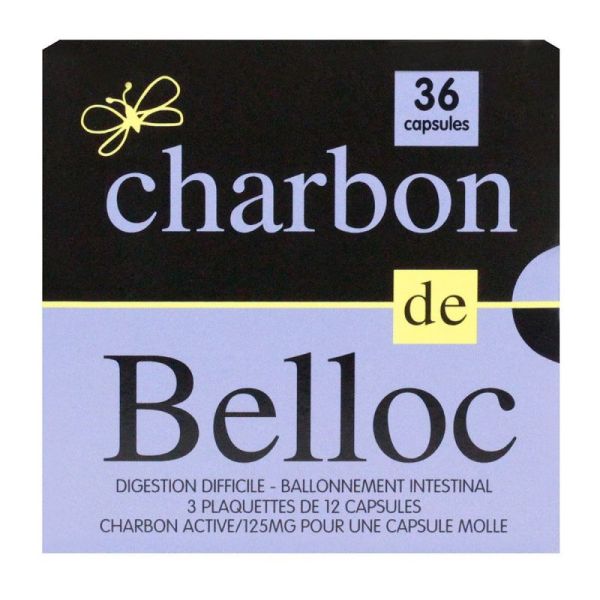 Belloc Charcoal - 36 caps