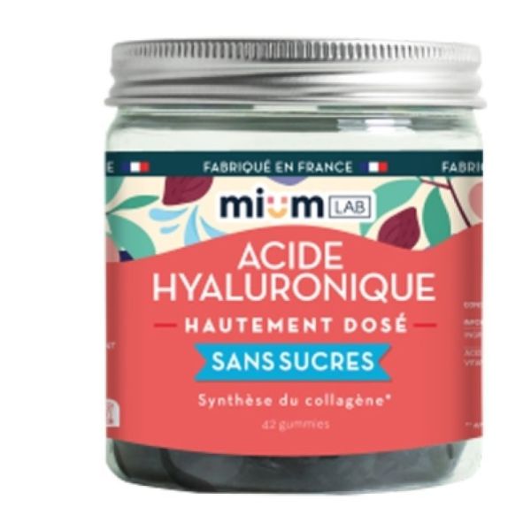 Mium Lab Gummies Acide Hyalu S/Sucre 42