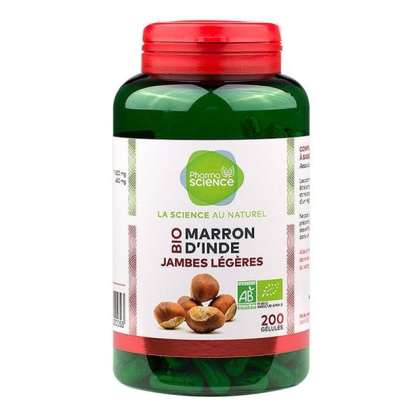 Organic horse chestnut 200 capsules