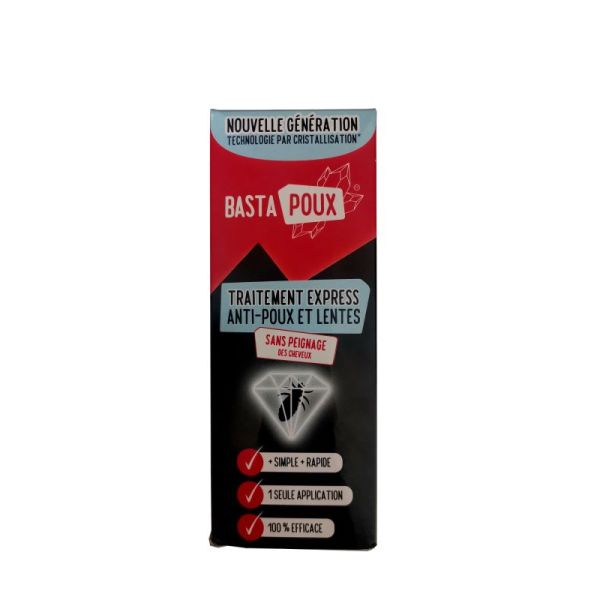 Bastapoux Traitement A-Poux Express 100Ml