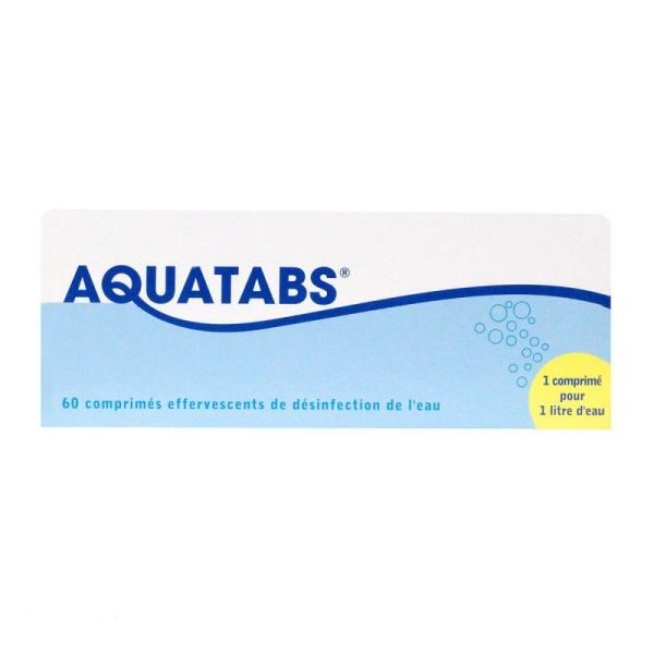 Aquatabs 60 effervescent tablets