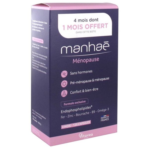 Manhaé - Menopause - 4 months including 1 FREE