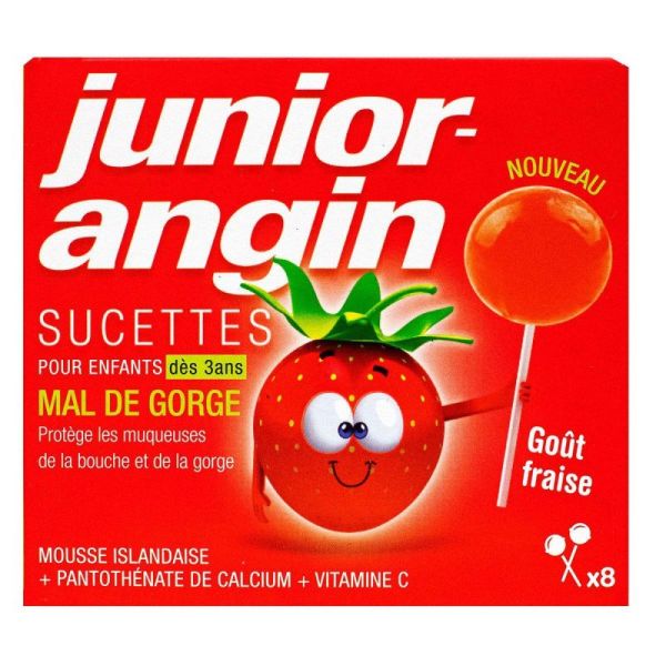 Junior-angin 8 sucettes