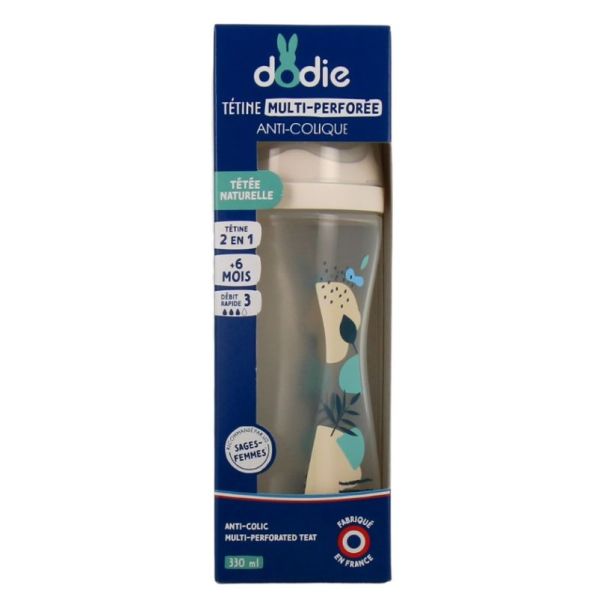 Dodie Bib Nature Bleu 330Ml 6Mois