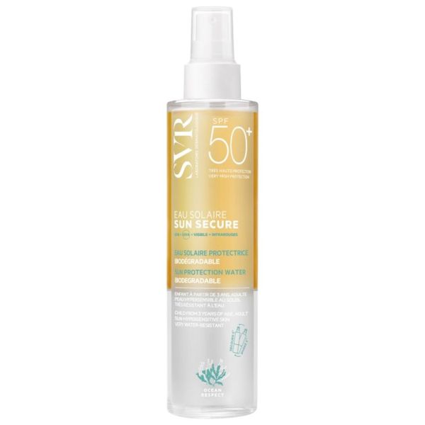 Sun Secure solar water SPF50+ 200ml