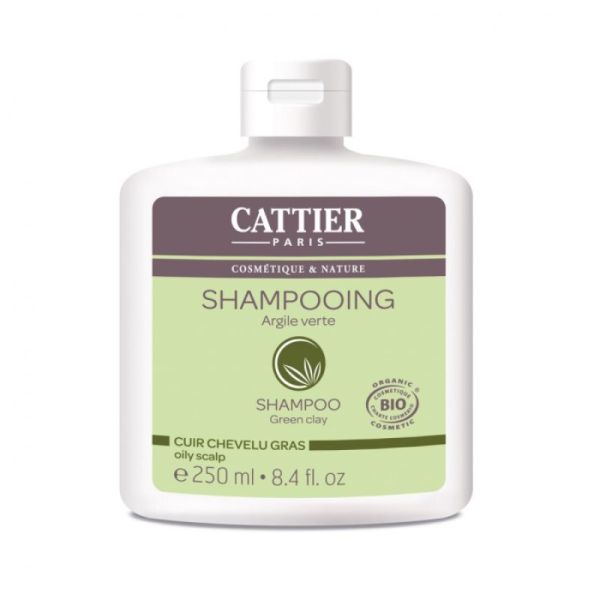 Green clay shampoo oily hair 250ml