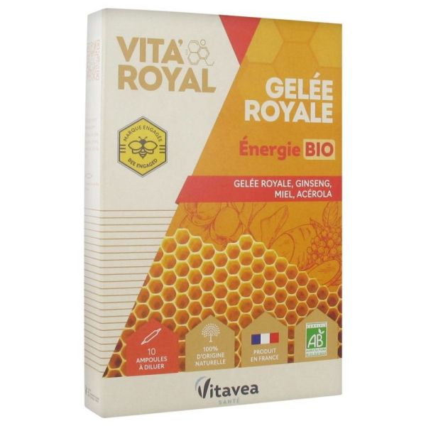 Vitaaposroyal Energie Bio 10 Ampoules