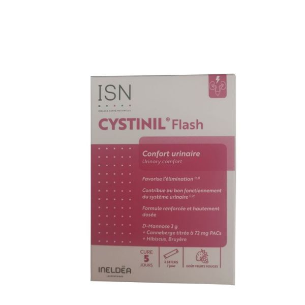 Ineldea Cystinil Flash 10 Sticks 5 Jours