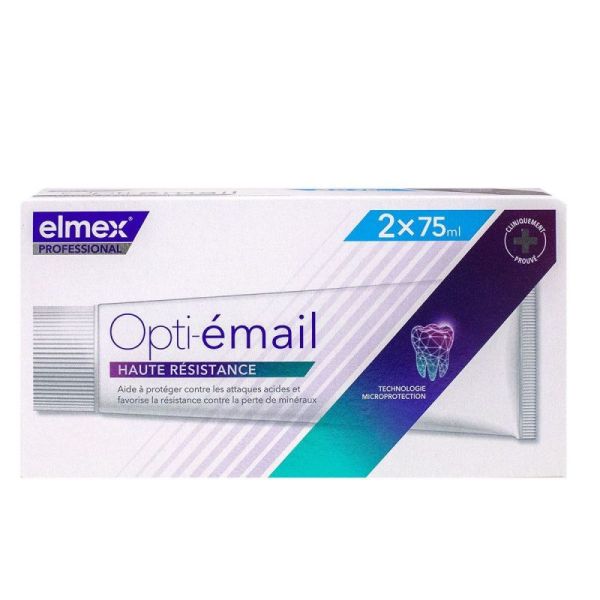 Elmex Opti Enamel Tooth Duo 2x75ml