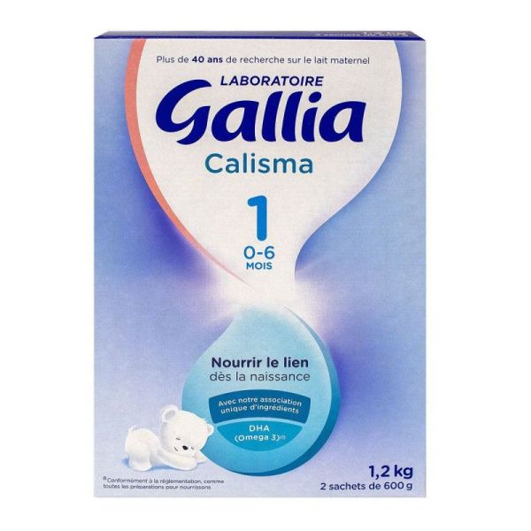 Calisma 1 milk 0-6 months 2x600g