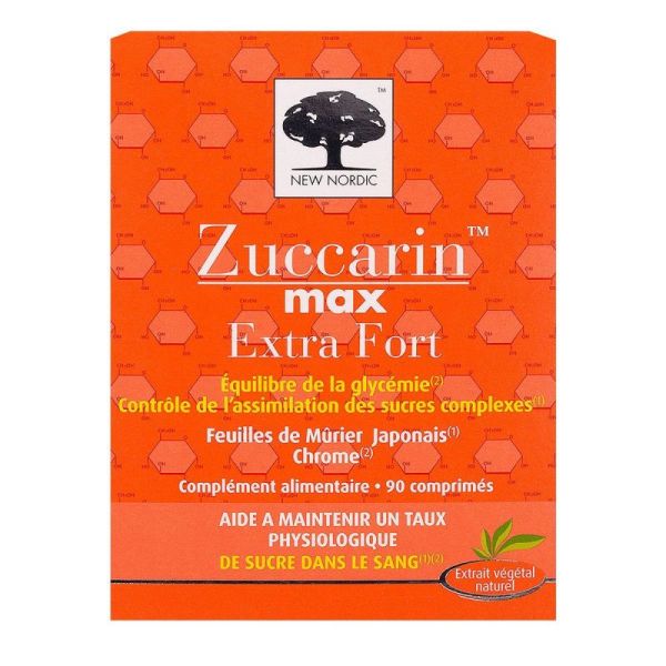 Zuccarin max extra strength 90 tablets