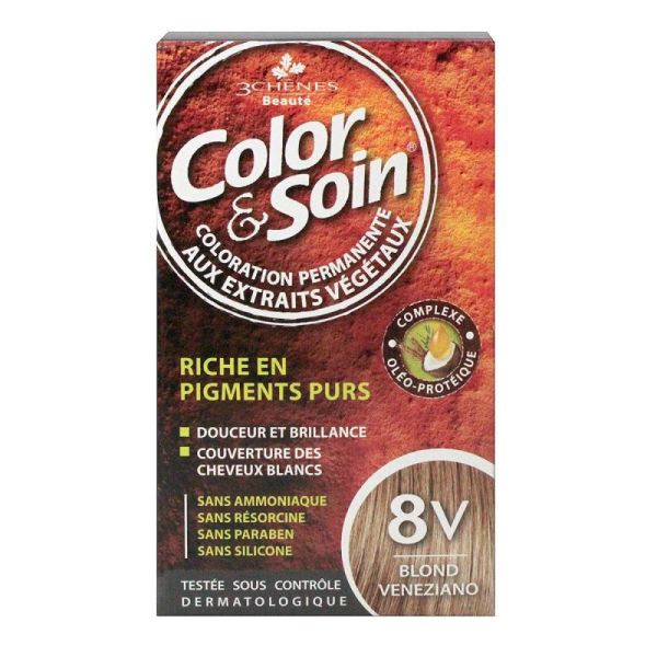 Color & Soin permanent color - 8V blond veneziano