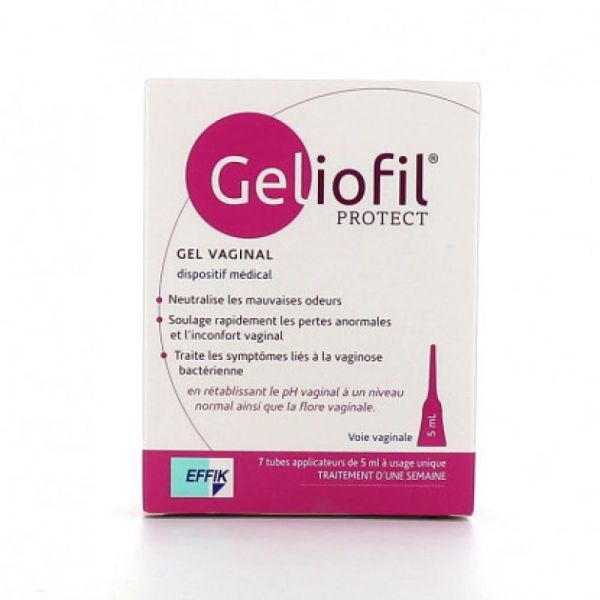 Geliofil Protect Vaginal Gel Tube of 5ml x7