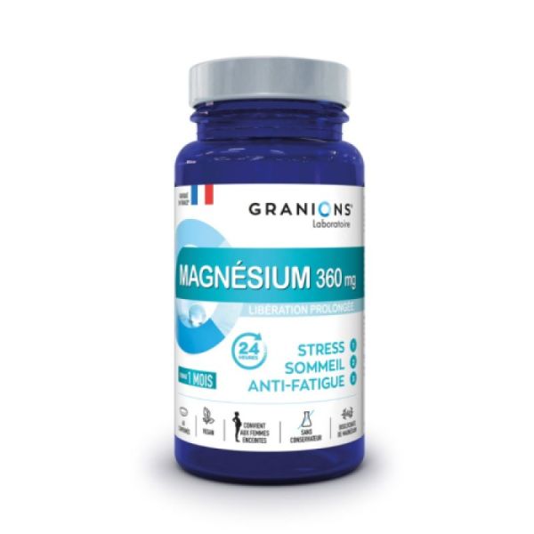 Magnesium 360 mg LP - 60 tablets