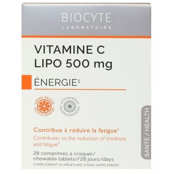 Biocyte Vit C Lipo 30Cp Croquer New