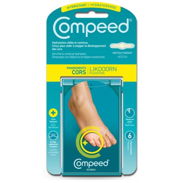 Compeed Hyd Cors Pans Bt6