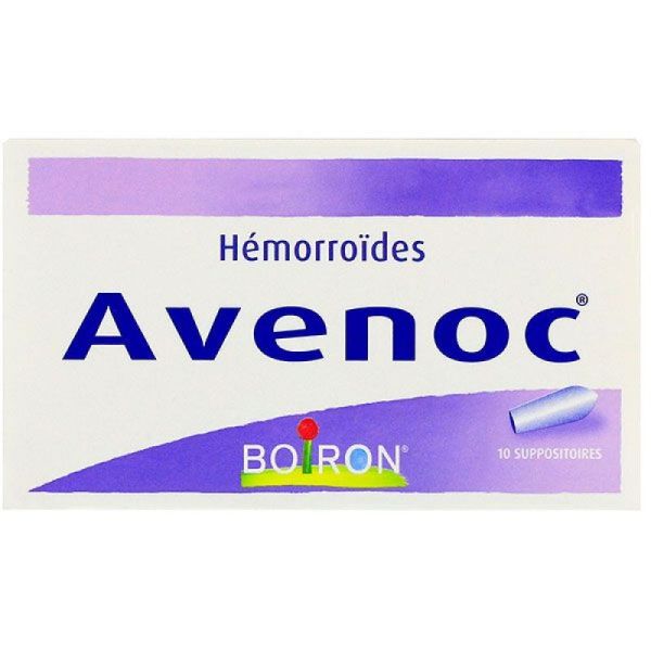 Avenoc 10 hemorrhoid suppositories