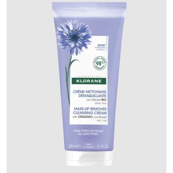 Klorane Bleuet Cr Nett Demaq Bio 200Ml