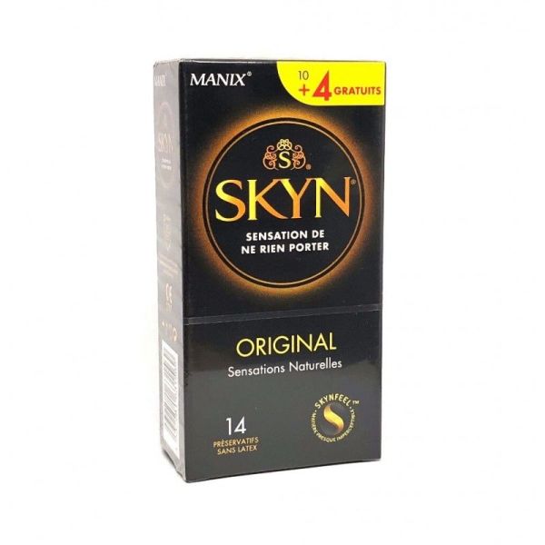 Skyn Original Natural Sensations 10 condoms + 4 offered