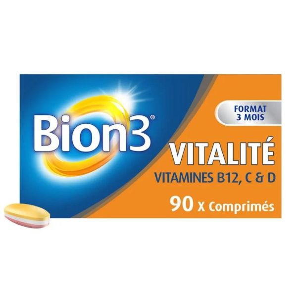 Bion3 Vitalite Energie Continue 90Cp