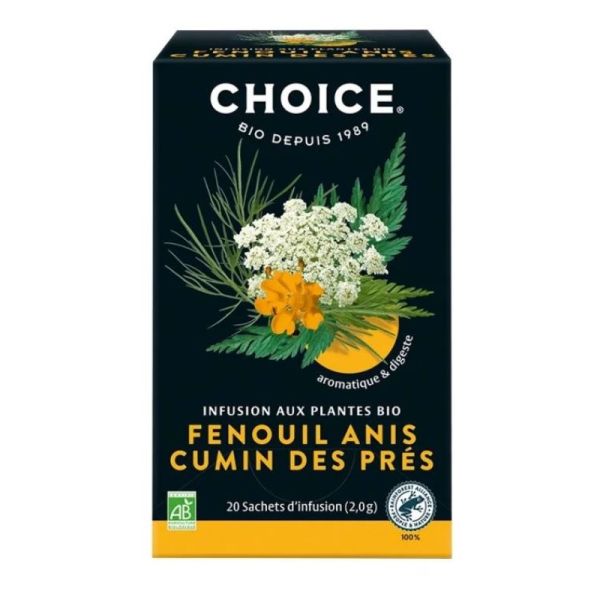 Choice Infusion Fenouil Anis Cumin 40G