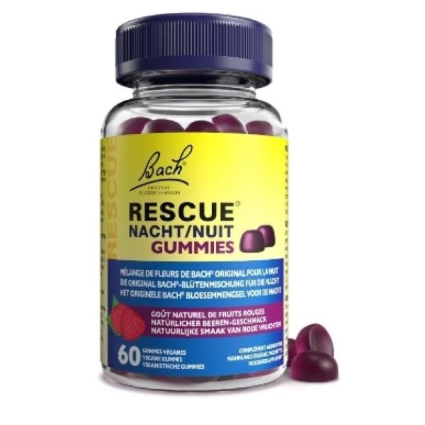 Rescue Gummies Nuit Fruits Rouges 60